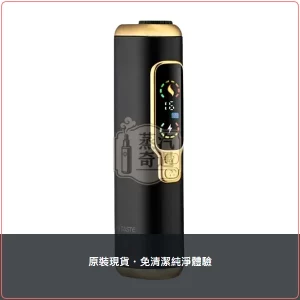 HiTASTE F2 二回機｜相容 IQOS ILUMA TEREA SENTSIA 30支續航 一彈二抽主機，HiTASTE F2 黑金色加熱菸二回機，顏色：黑金色，產品主圖